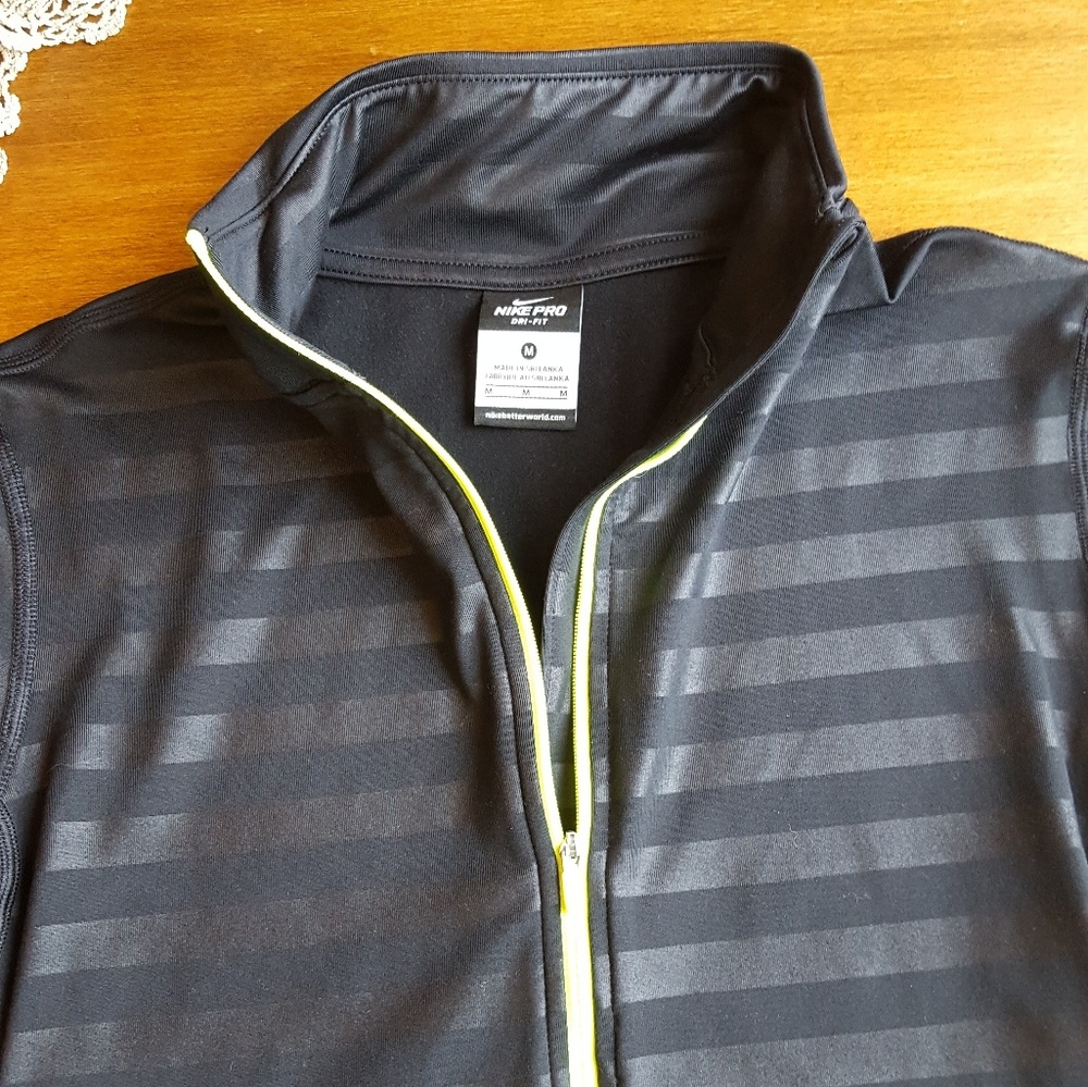 Nike Pro Dri-Fit half-zip mockneck
